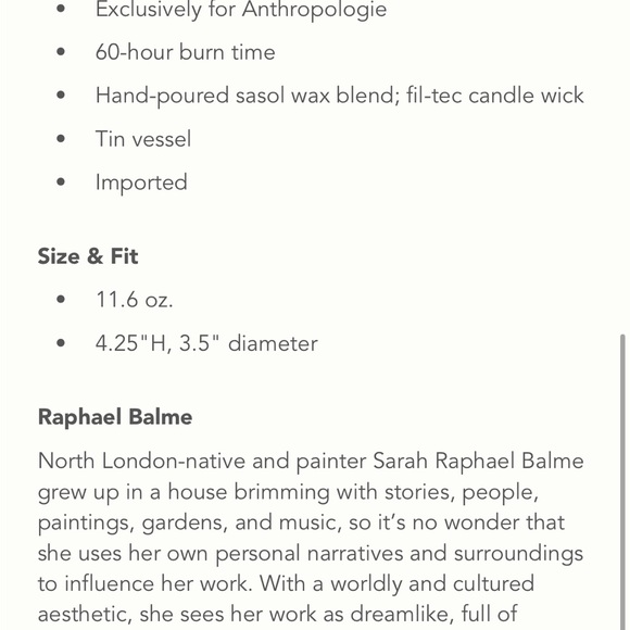 Raphael Balme RED Holiday Candle - Picture 4 of 8